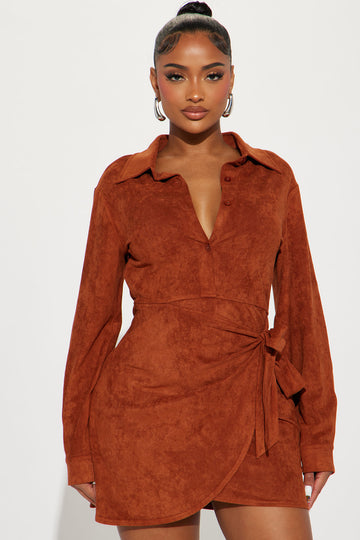 Natasha wrap dress fashion nova online