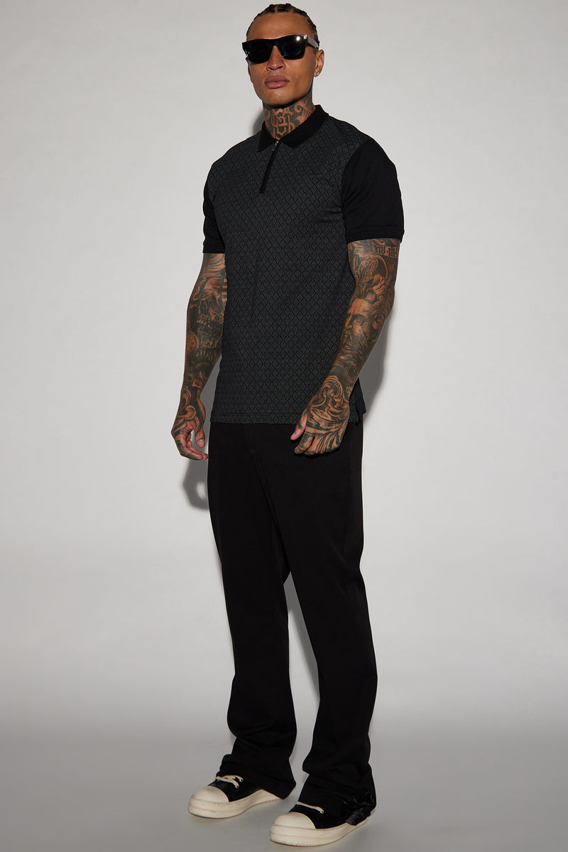 Bogey Short Sleeve Polo - Black | Fashion Nova, Mens Tees & Tanks ...
