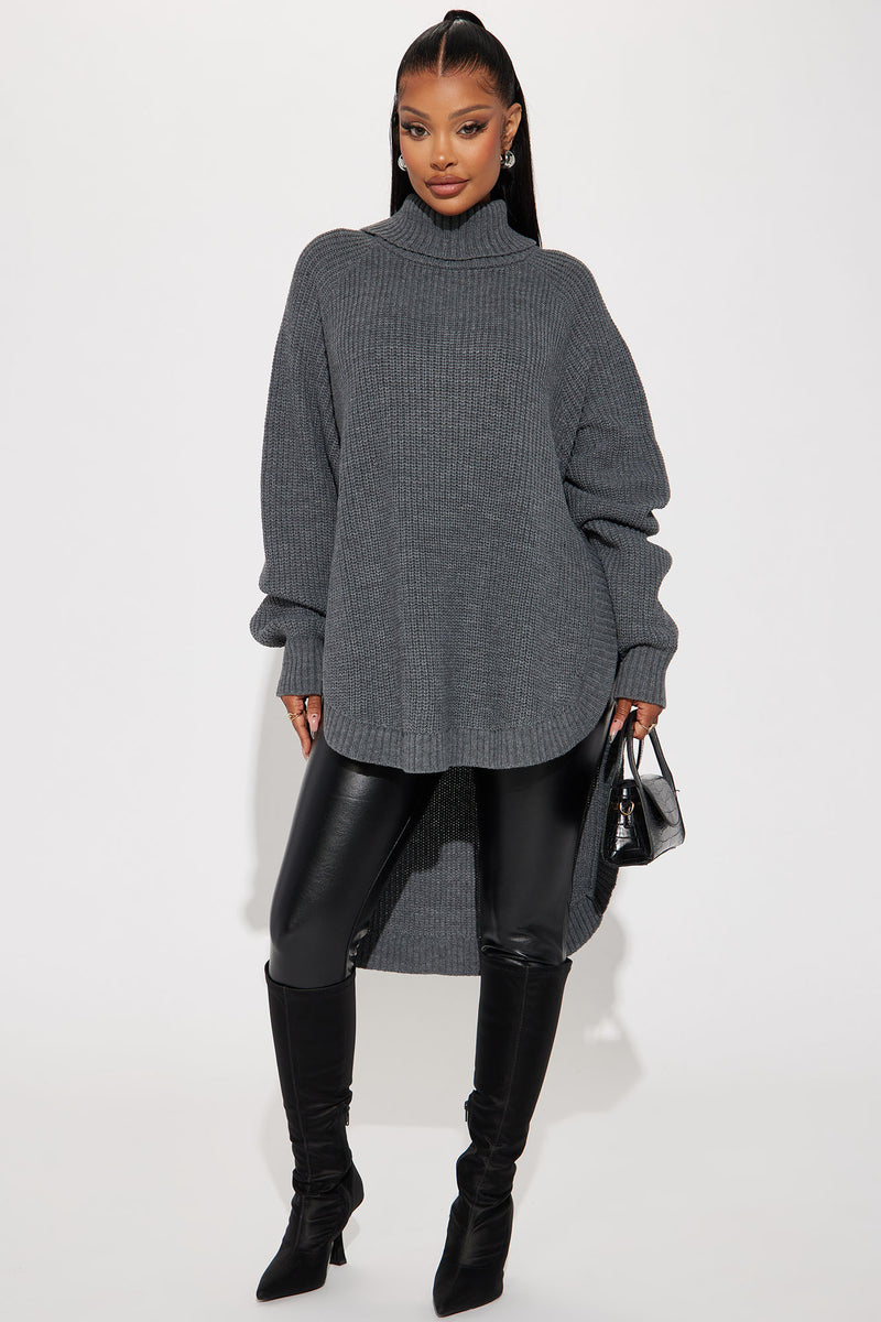 Noor Sweater - Grey | Fashion Nova, Sweaters | Fashion Nova