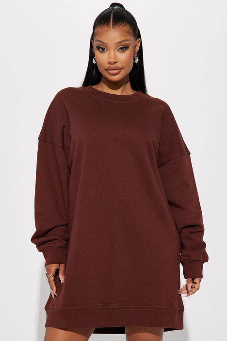 Oversized sweater dress fashion nova best sale