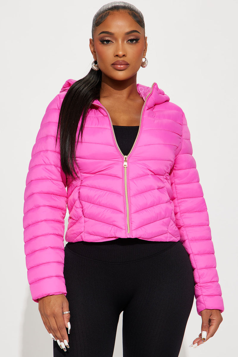 Cold Times Puffer Jacket - Hot Pink | Fashion Nova, Jackets & Coats ...