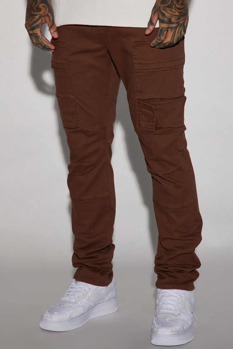 Quick Cargo Pants - Brown | Fashion Nova, Mens Pants | Fashion Nova