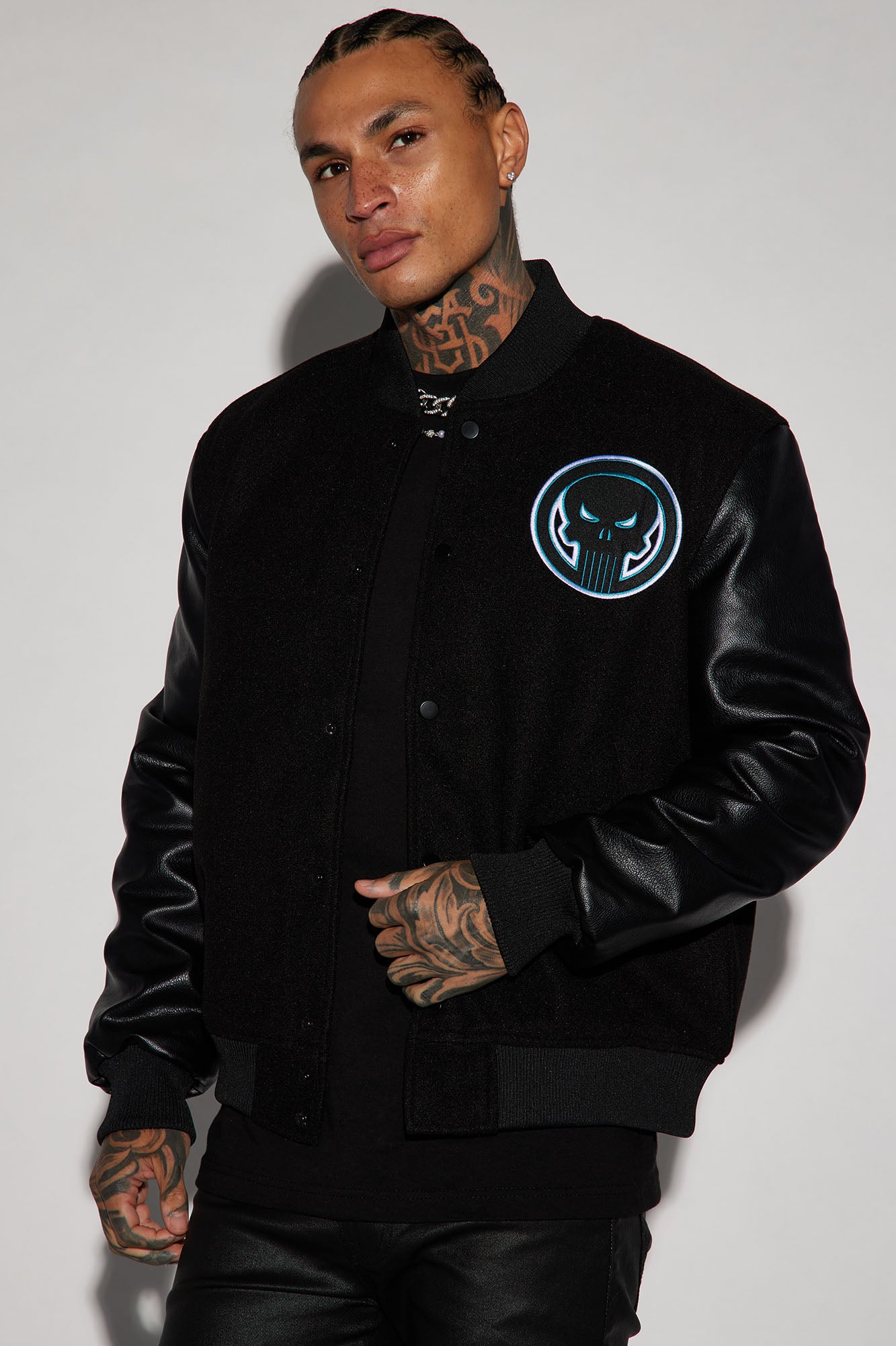 Punisher on sale varsity jacket