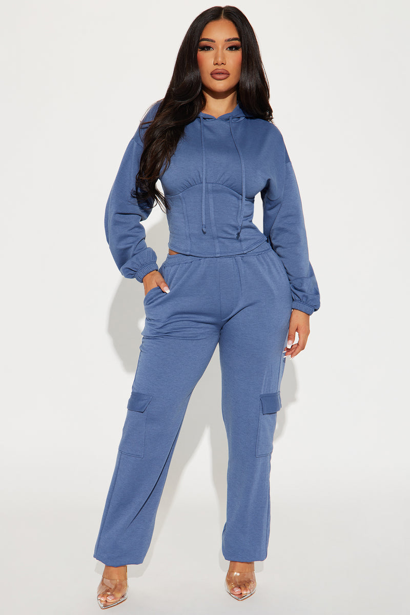 Always Chillin' Jogger Set - Blue | Fashion Nova, Matching Sets ...