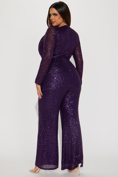 Eggplant color jumpsuit discount