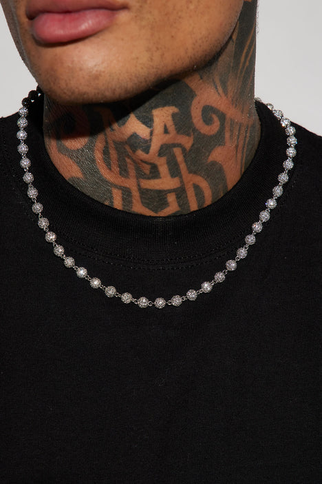 Iced out ball chain cheap