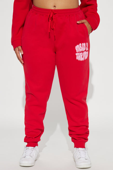 Atlanta Sweatpants - Red