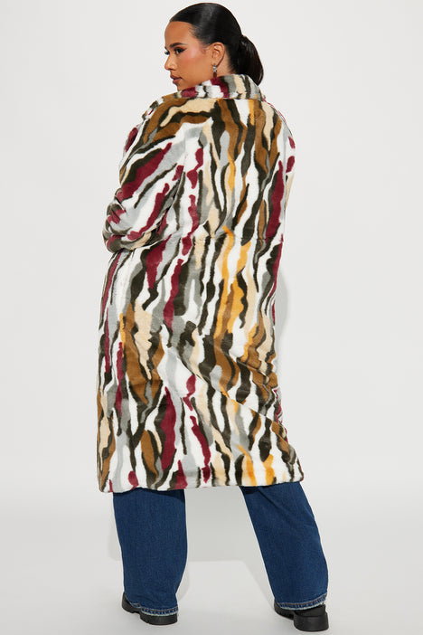 Get Like Me Coat Multi Color