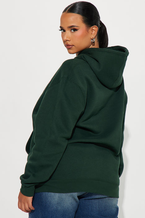 Hunter green hoodie women's online