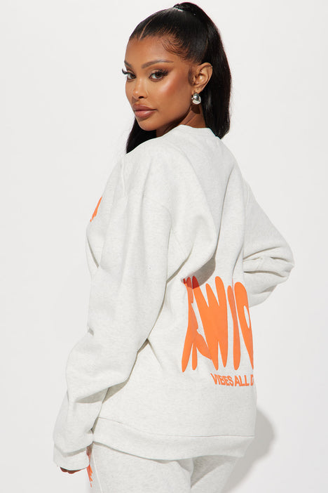 New York Puff Print Sweatshirt - Heather Grey | Fashion Nova, Screens Tops  and Bottoms | Fashion Nova | Hoodies