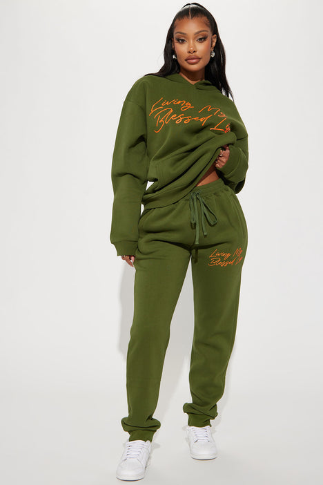 Jogger olive cheap