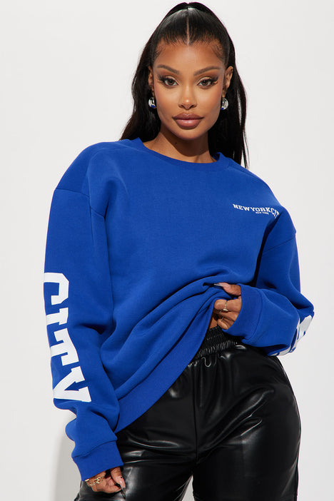 New York City Sweatshirt CobaltBlue