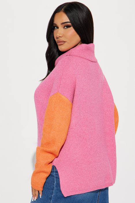 Beautiful Sinner Sweater Pink combo