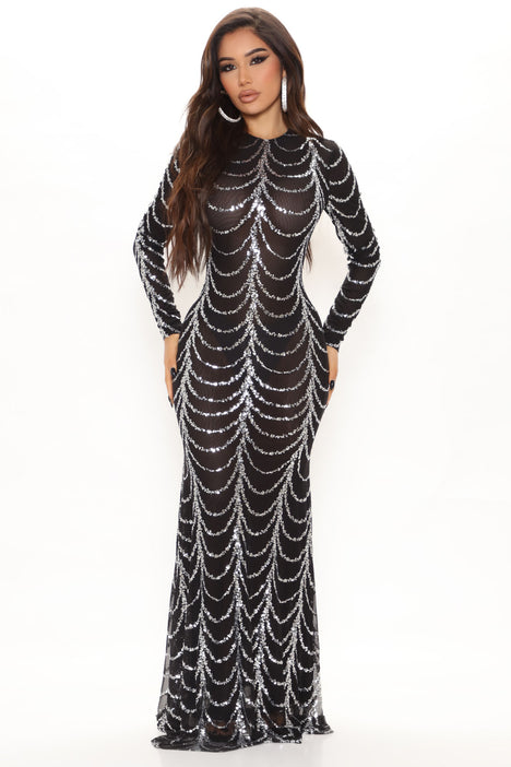 Night moves top dress fashion nova