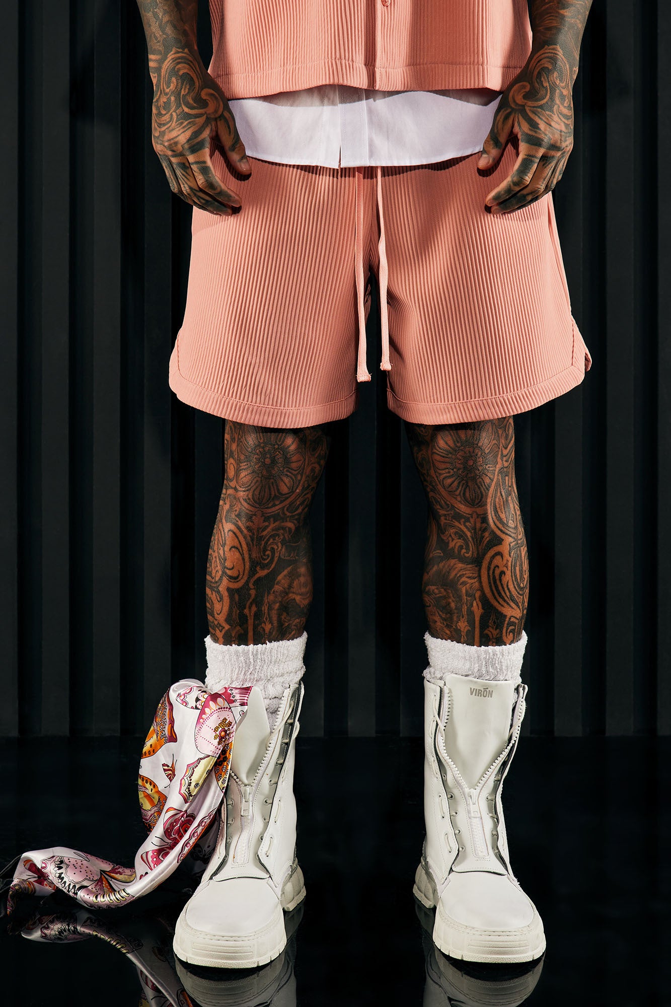 Mens pink basketball shorts store