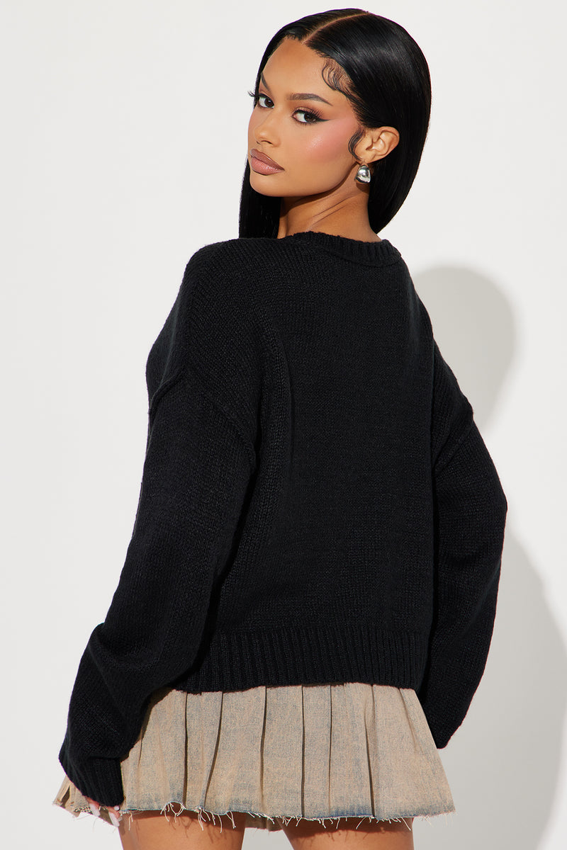 Kindra Sweater - Black | Fashion Nova, Sweaters | Fashion Nova