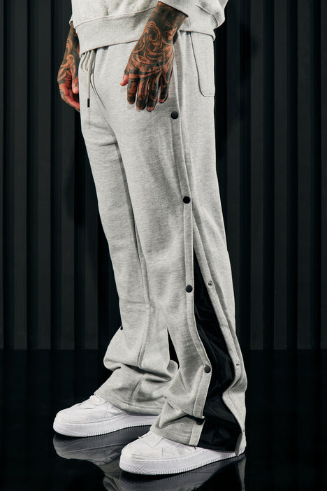 Men's Sweatpants Joggers Tear Away Pants Trousers Pocket Elastic Waist Side  Button Plain Comfort Breathable Outdoor Daily Going out Cotton Blend  Fashion Casual Black Blue 2024 - AU $30.69