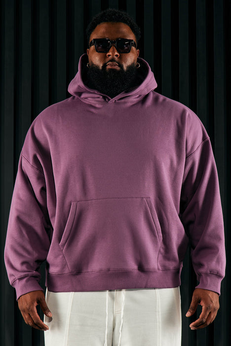 Man official sales hoodie purple