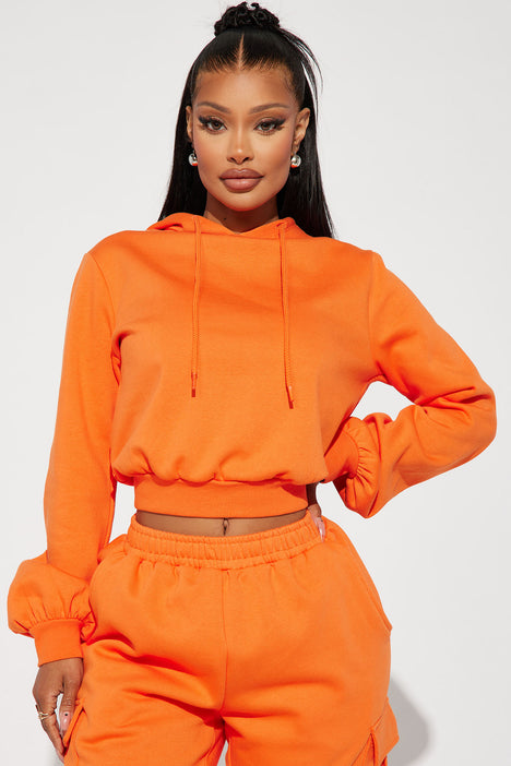 Easy Going Lounge Hoodie Orange Fashion Nova Lounge Fashion