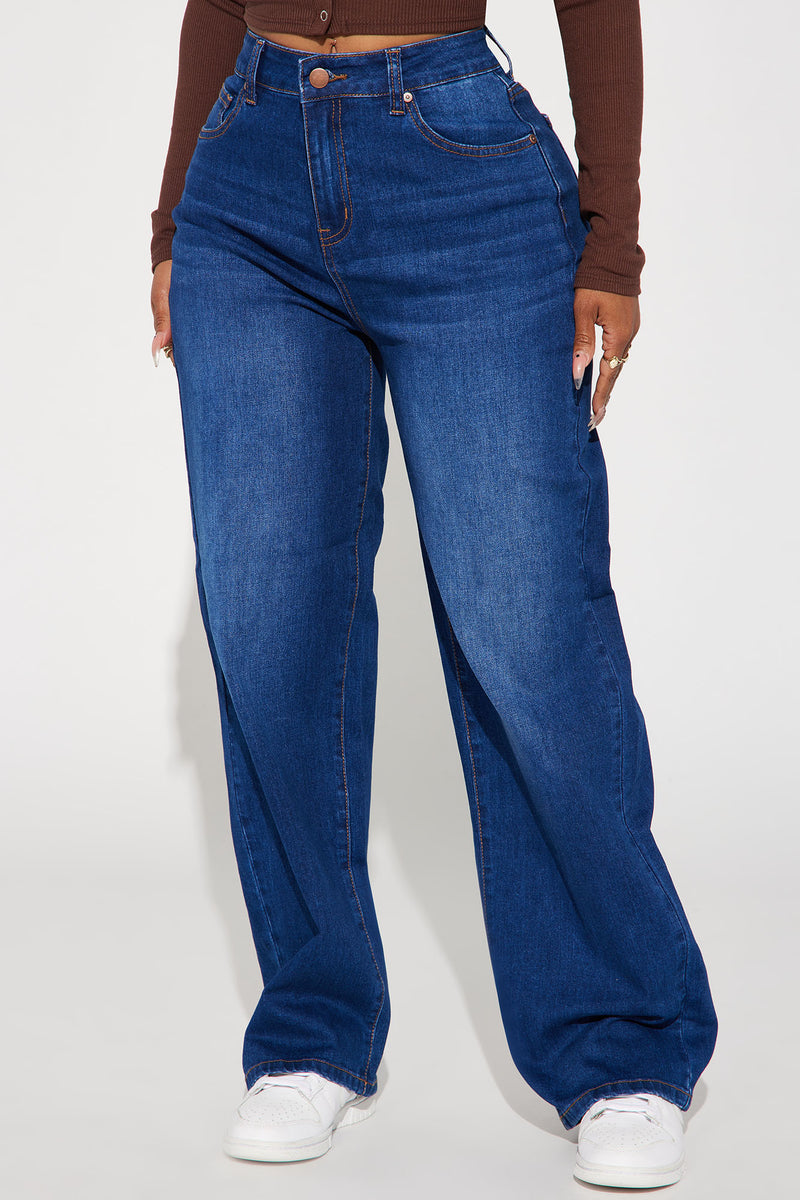 Royale Stretch Straight Leg Jeans - Dark Wash | Fashion Nova, Jeans ...