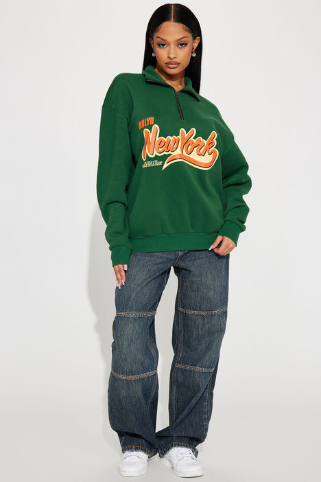 Vintage green sweatshirt clearance