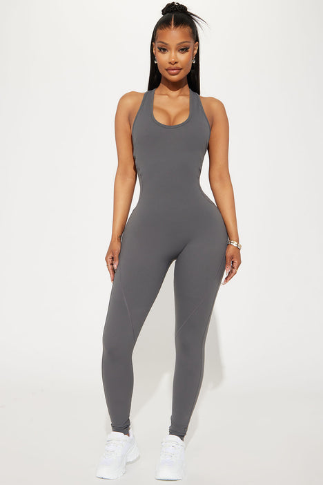 Sport jumpsuit fashion nova discount