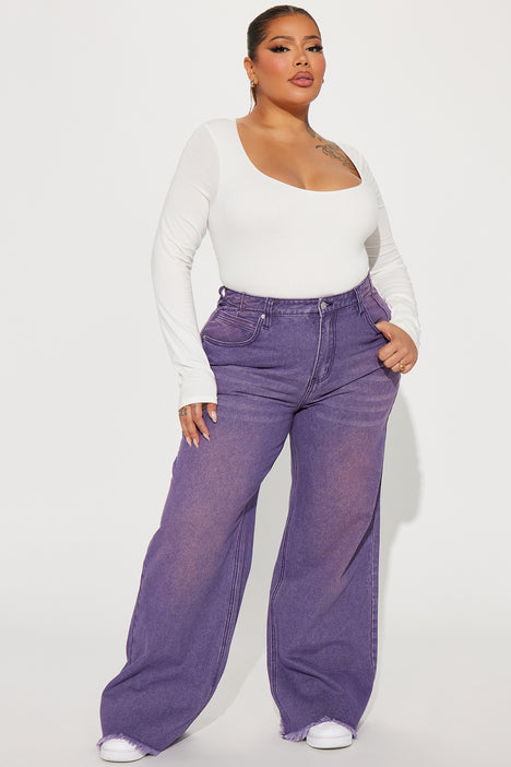 Plus size purple sales jeggings