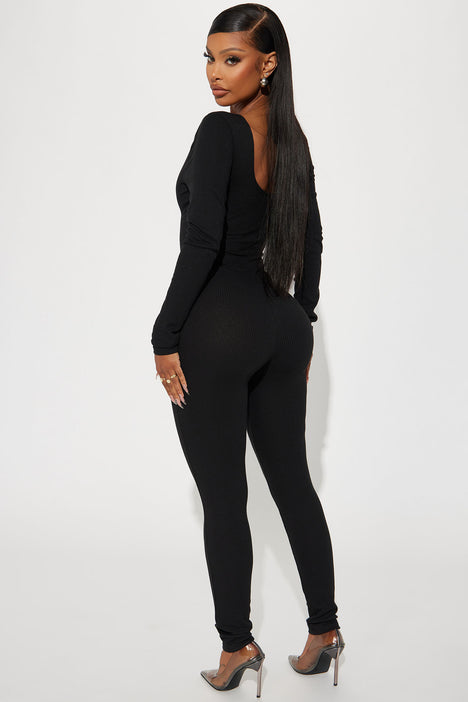 Long sleeve jumpsuit fashion online nova
