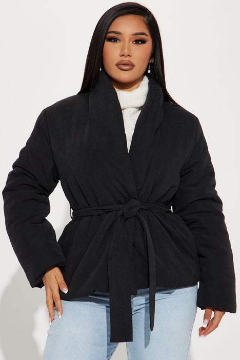 Fashion nova plus size coats clearance
