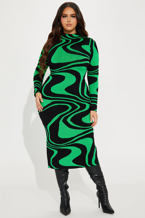 Azaria deals knit dress