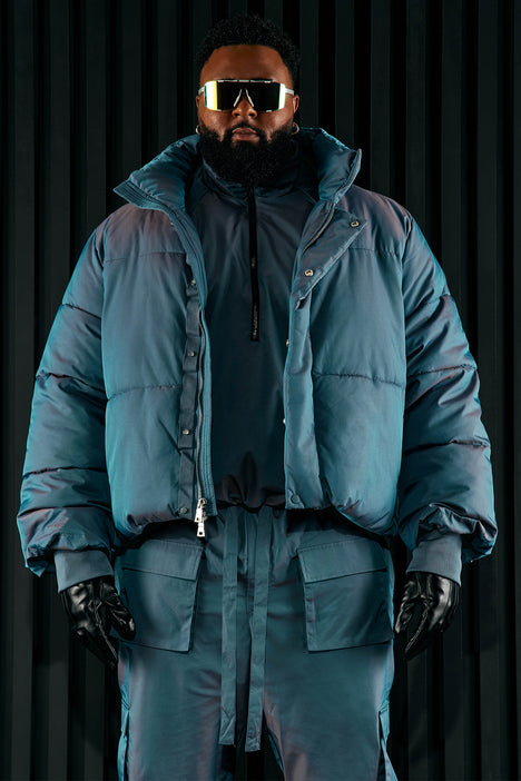 Yeezy cropped puffer jacket 2025