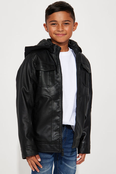 Kids black shop jackets