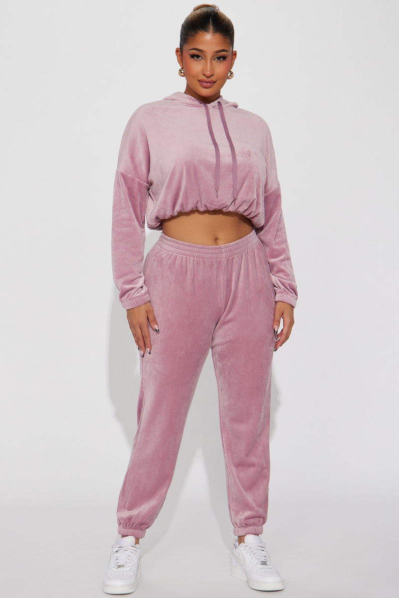 Destiny Women's Jogger Set - Mauve