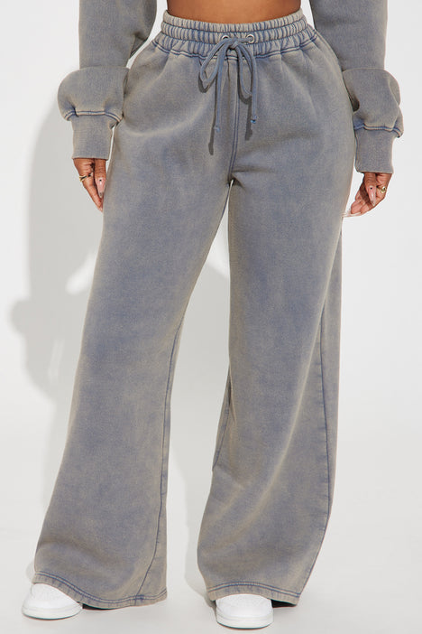 Grey hotsell washed sweatpants