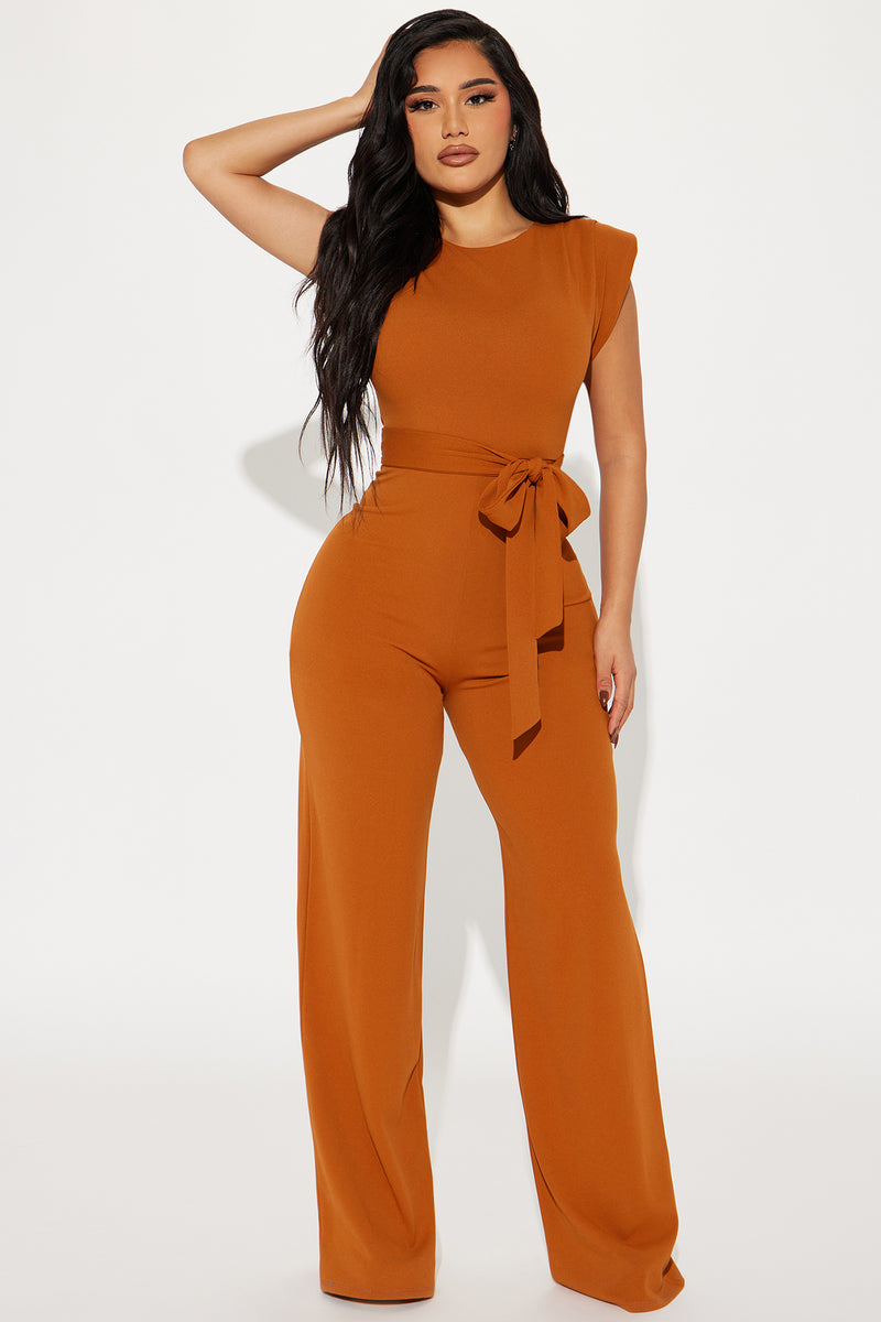 On Point Jumpsuit Copper Fashion Nova, Jumpsuits Fashion Nova