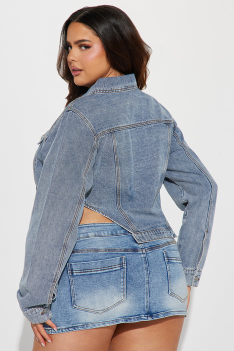 Fashion nova denim shirt new arrivals