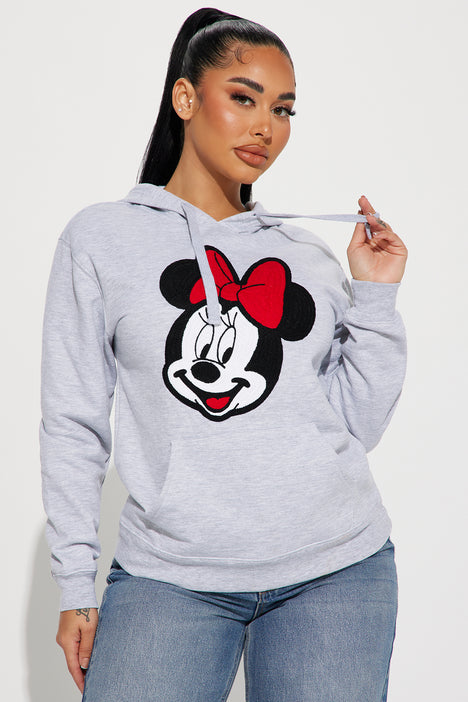 Minnie mouse deals hoodie womens