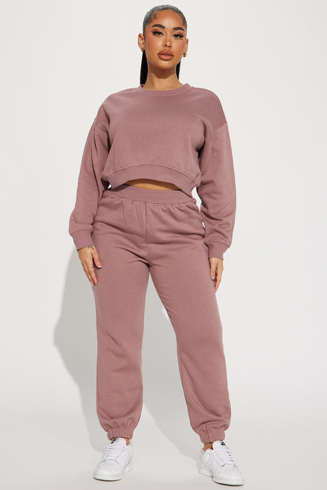 Fashion nova two piece sweatsuit hot sale