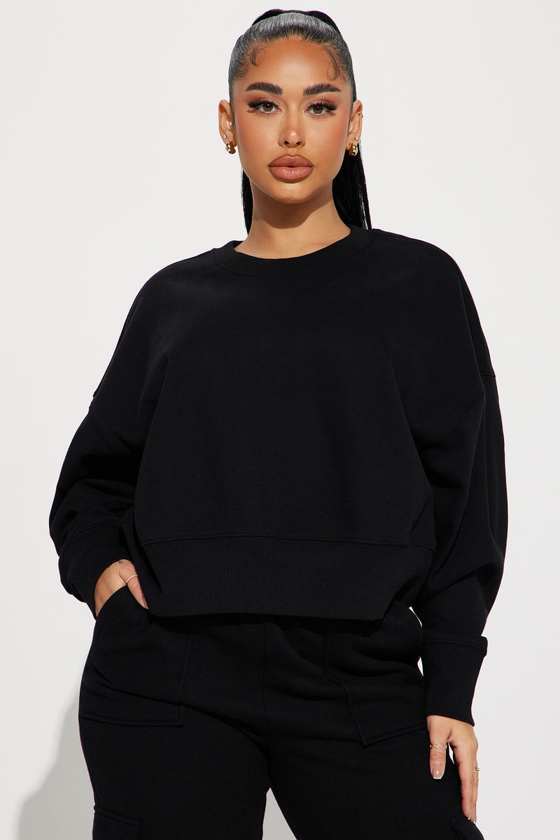 Follow Me Around Sweatsuit Black Fashion Nova, Matching Sets