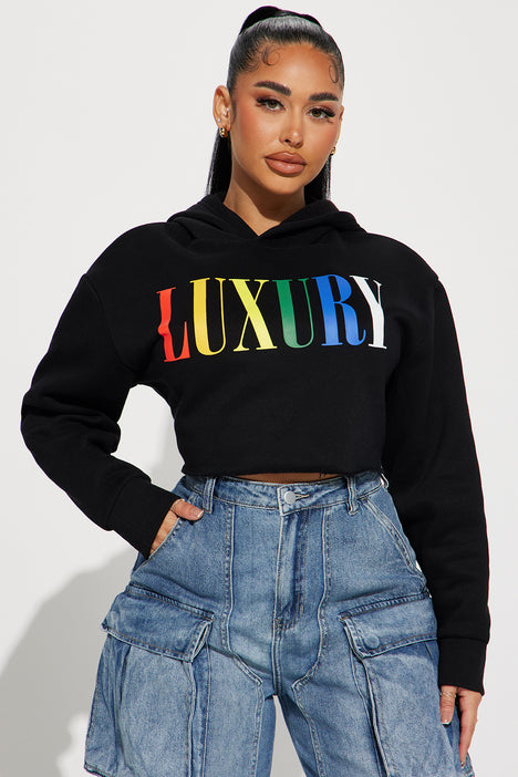 Fashion nova crop hoodie 2025