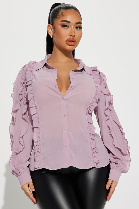 Frilly shirts hot sale for womens