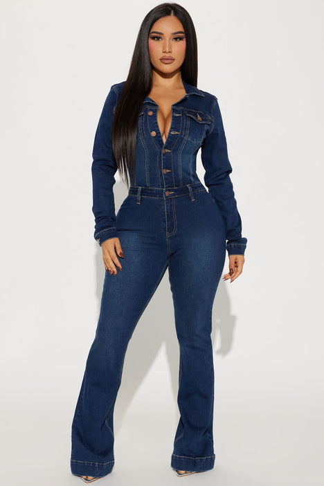 Fashion nova new arrivals jeans jumpsuit