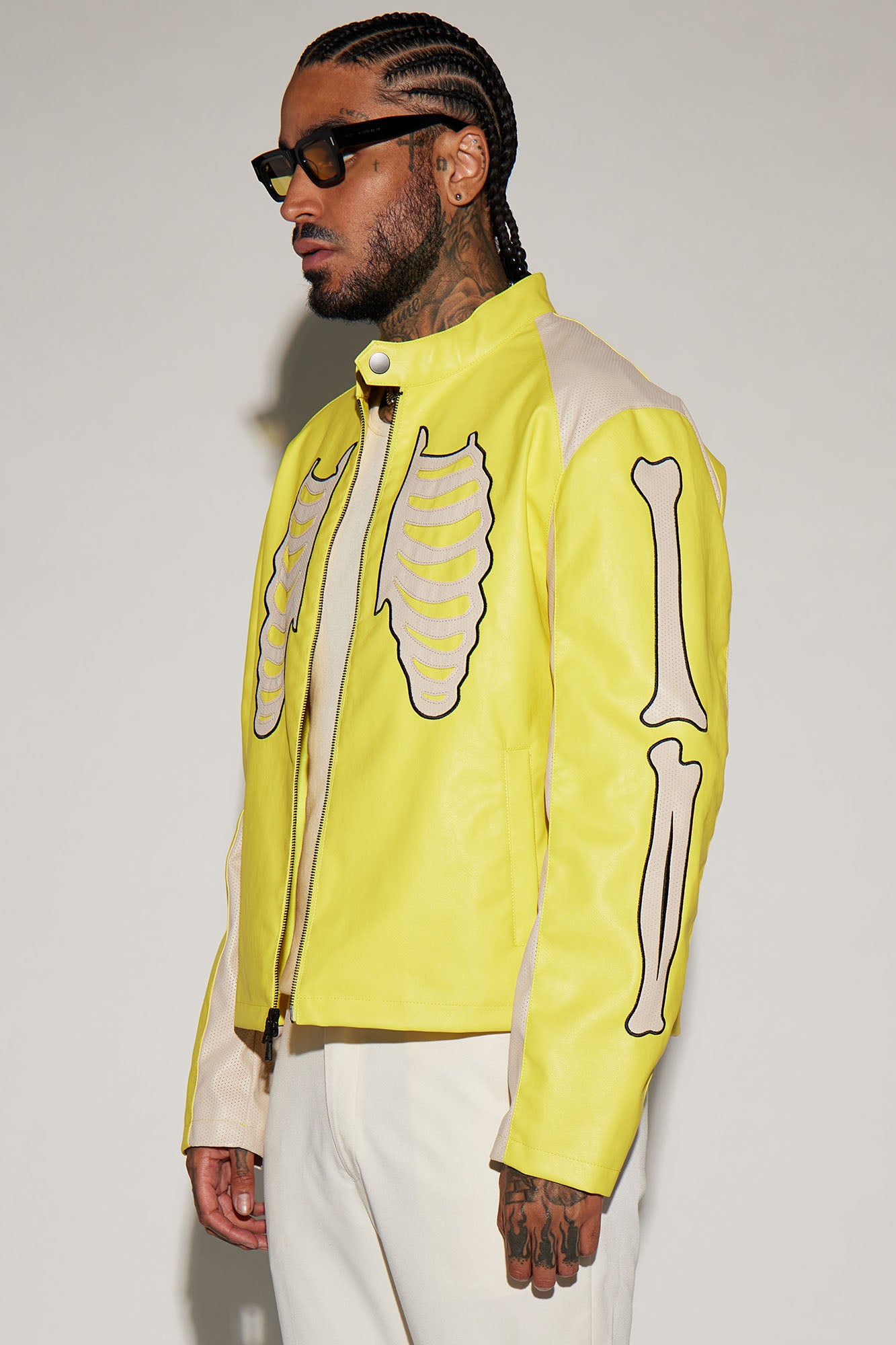 Leather hotsell motocross jacket