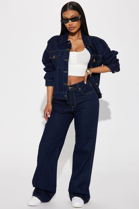 Fashion nova jean discount jackets
