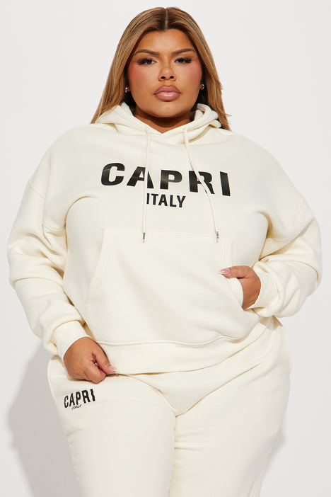 White capri sweatpants store