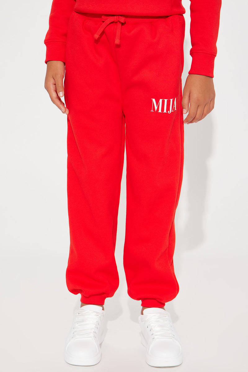 Family Goals Mini Mija Jogger - Red | Fashion Nova, Kids Pants & Jeans ...