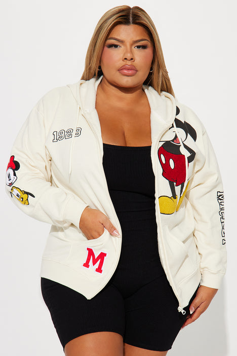 Plus size mickey mouse hoodie new arrivals