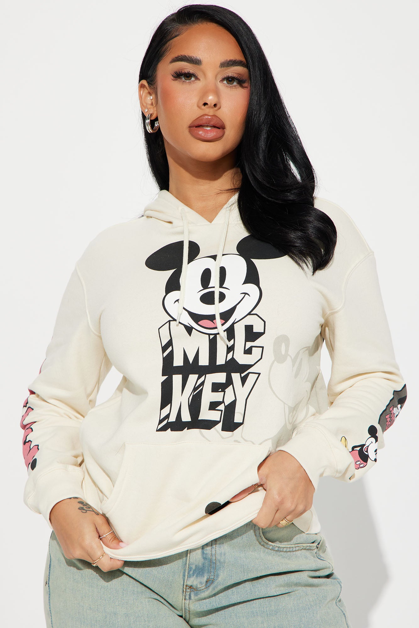 Mickey mouse deals hoodie women's