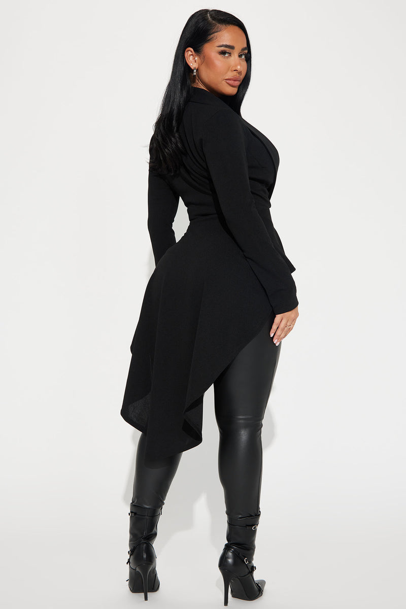 Mood For The Night Blazer Black Fashion Nova, Jackets & Coats