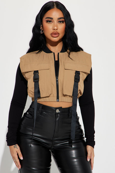 Fashion nova utility jacket store